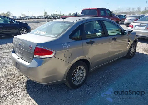2008 Ford Focus Se/Ses from USA, damaged, VIN 1FAHP35N08W186447